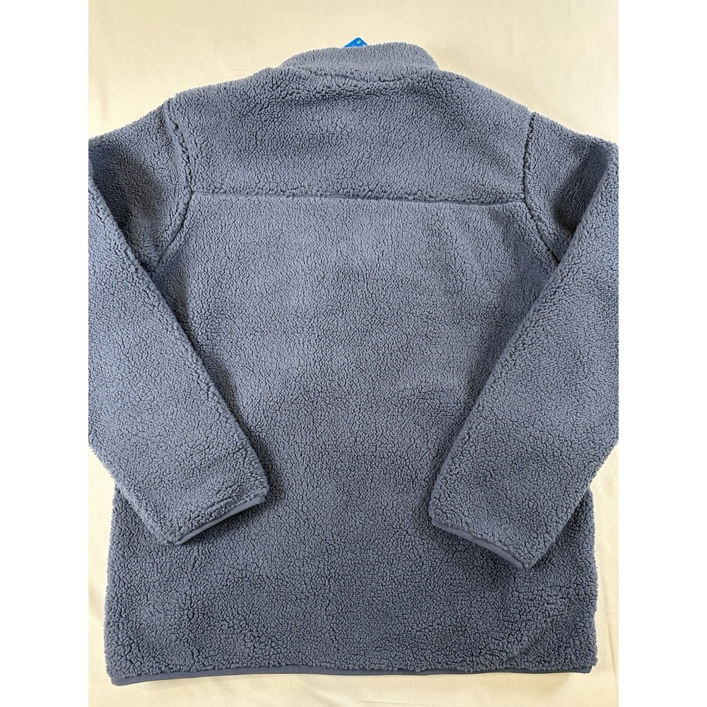 Columbia Men's Rugged Ridge III Sherpa Full Zip Large NWT Blue‎ Light Blue - Picture 3 of 8